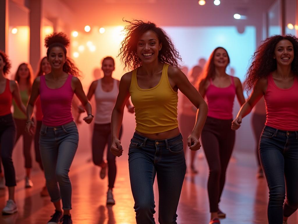 Masayang Zumba class sa Sigla Guild